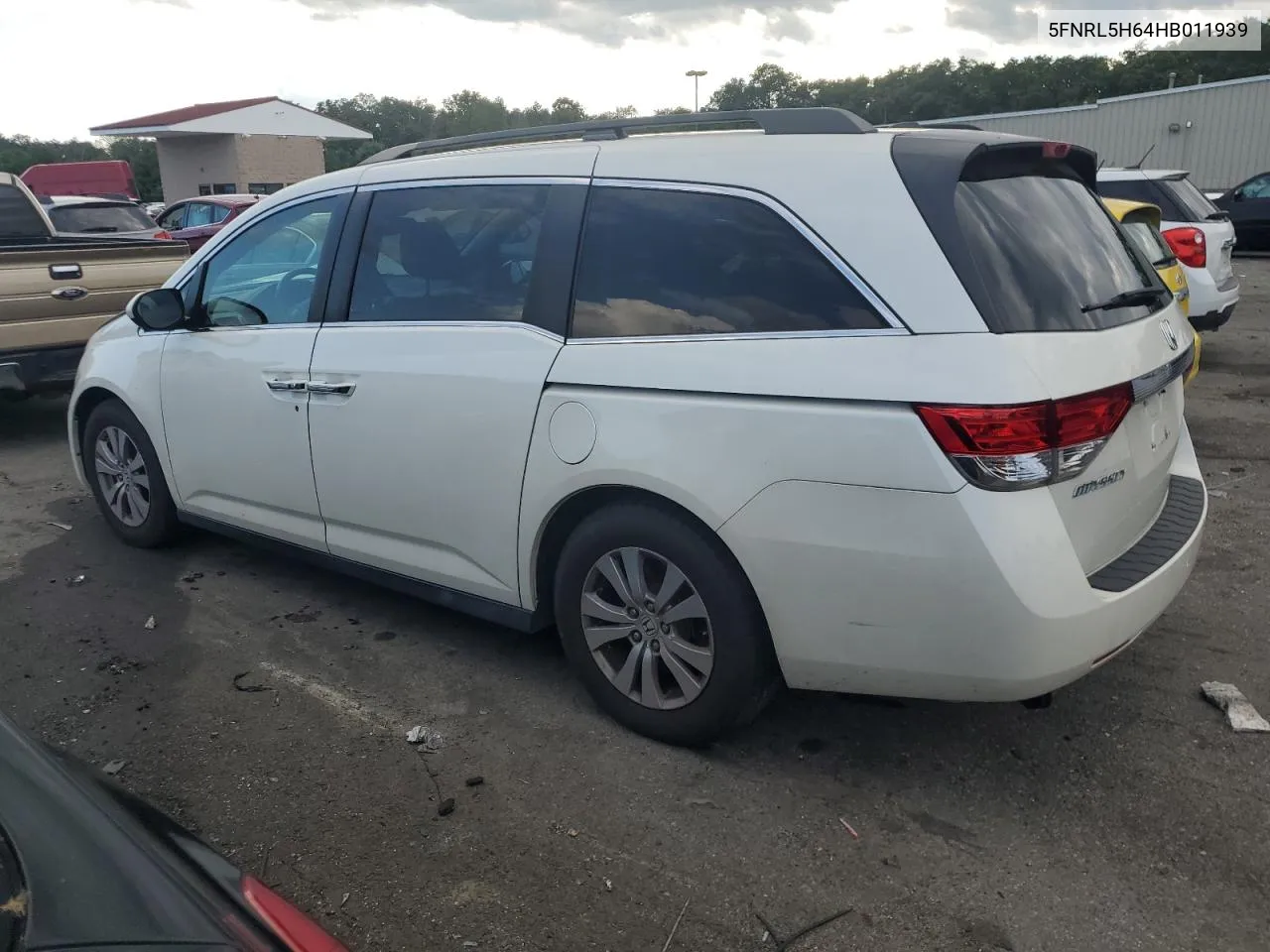 2017 Honda Odyssey Exl VIN: 5FNRL5H64HB011939 Lot: 70246394