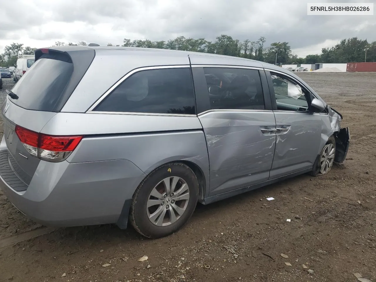 2017 Honda Odyssey Se VIN: 5FNRL5H38HB026286 Lot: 73457914