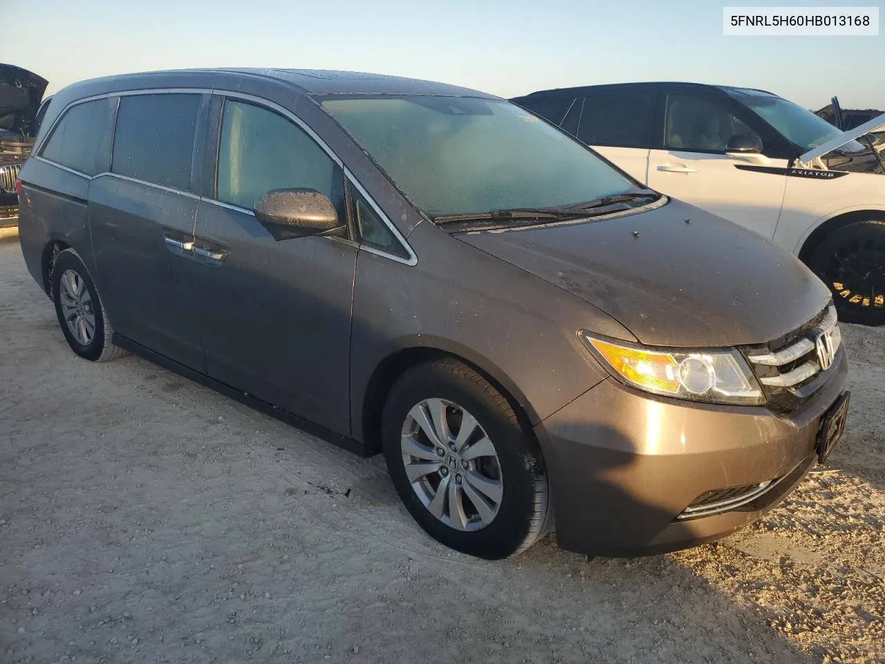 2017 Honda Odyssey Exl VIN: 5FNRL5H60HB013168 Lot: 77800614