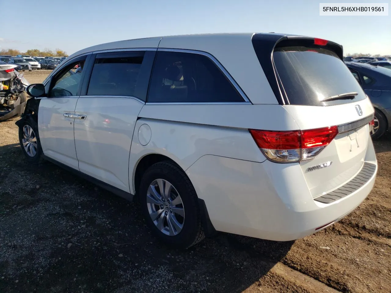 2017 Honda Odyssey Exl VIN: 5FNRL5H6XHB019561 Lot: 77843404