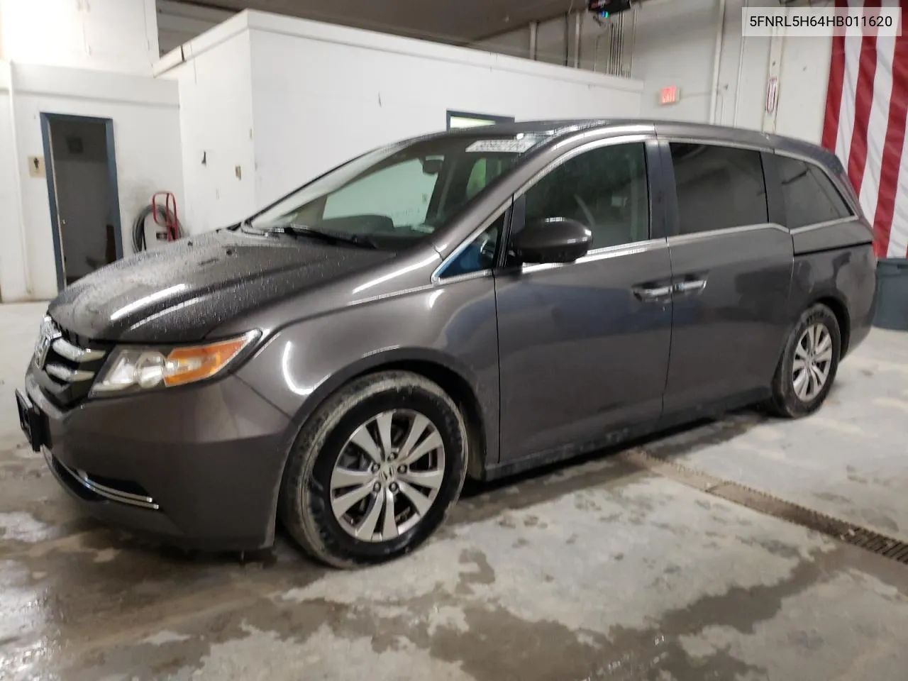 2017 Honda Odyssey Exl VIN: 5FNRL5H64HB011620 Lot: 80902104