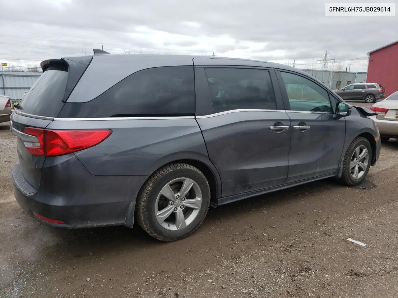 2018 Honda Odyssey Exl VIN: 5FNRL6H75JB029614 Lot: 51645984