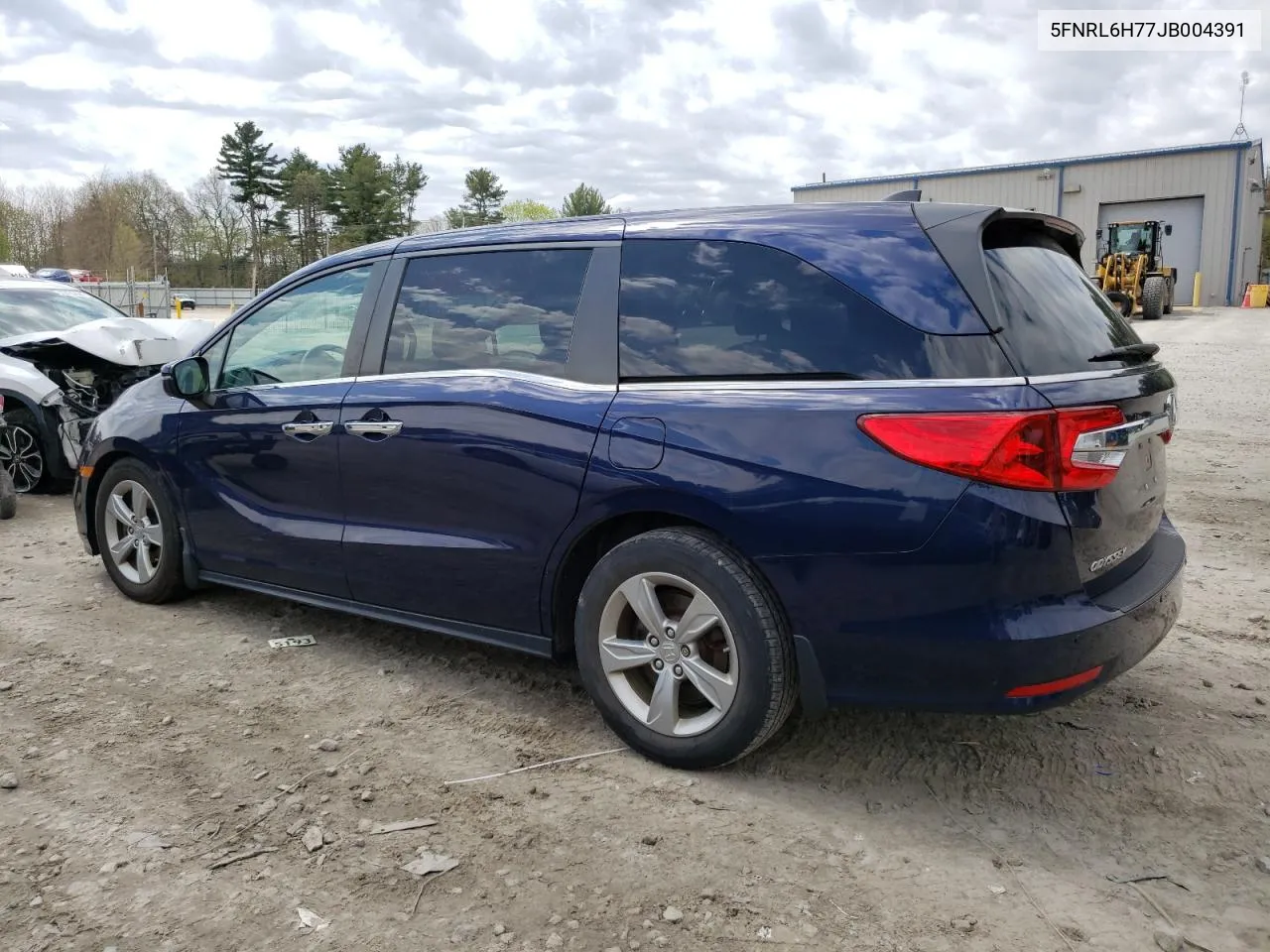 5FNRL6H77JB004391 2018 Honda Odyssey Exl