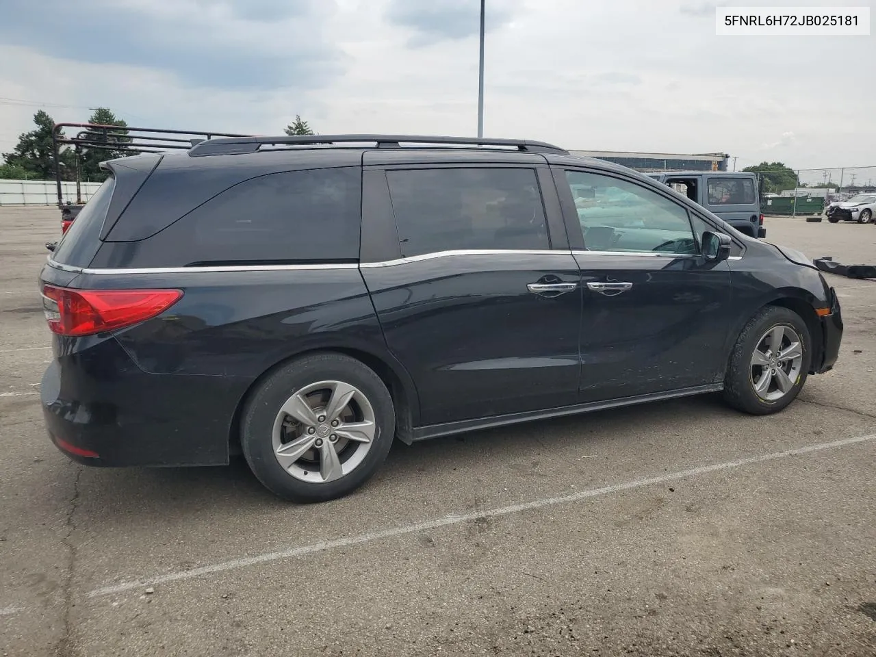 2018 Honda Odyssey Exl VIN: 5FNRL6H72JB025181 Lot: 59461554