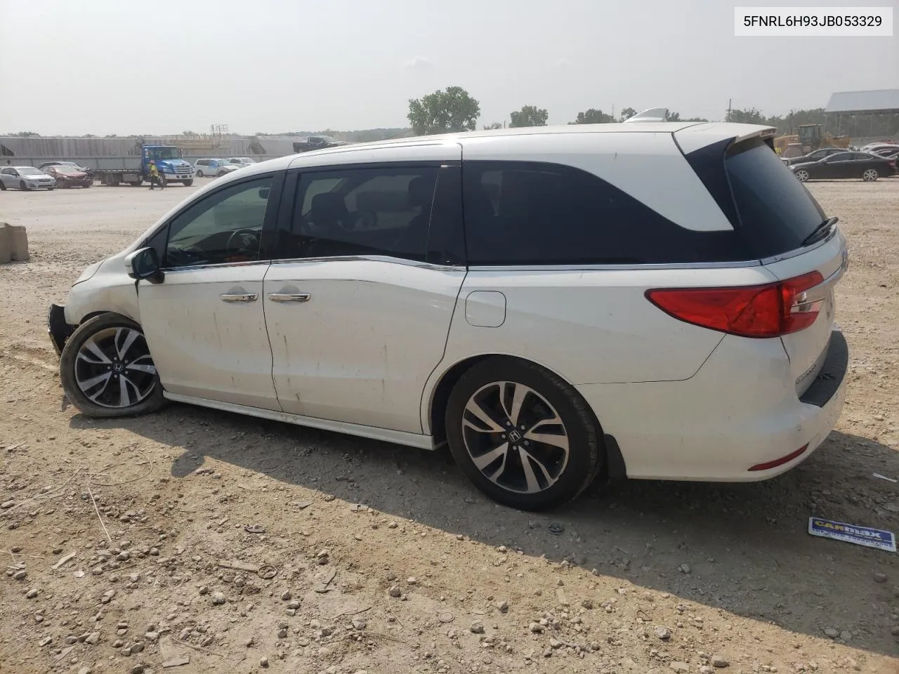 2018 Honda Odyssey Elite VIN: 5FNRL6H93JB053329 Lot: 64879634