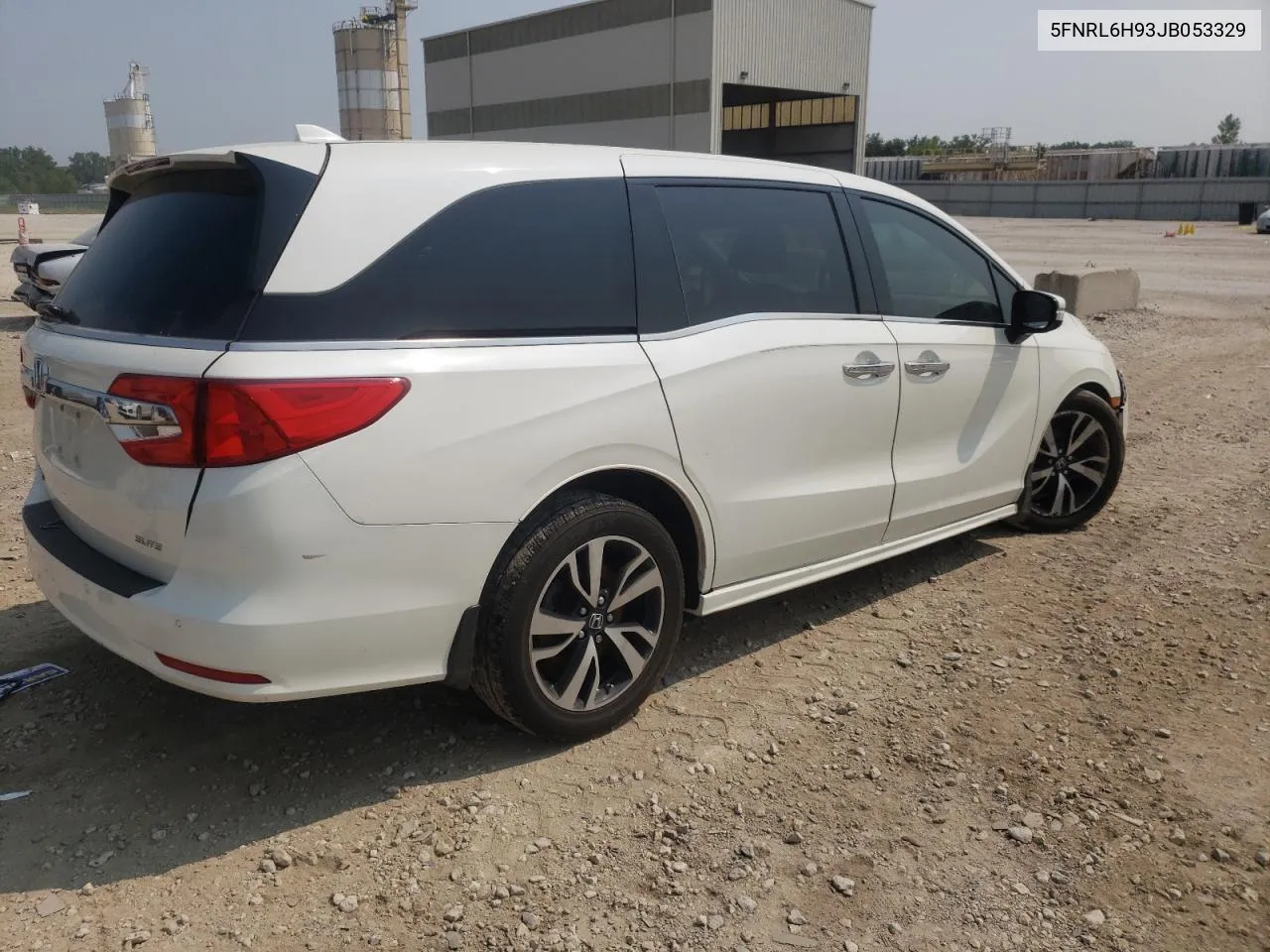 2018 Honda Odyssey Elite VIN: 5FNRL6H93JB053329 Lot: 64879634