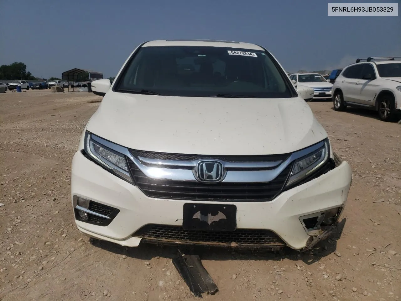 2018 Honda Odyssey Elite VIN: 5FNRL6H93JB053329 Lot: 64879634