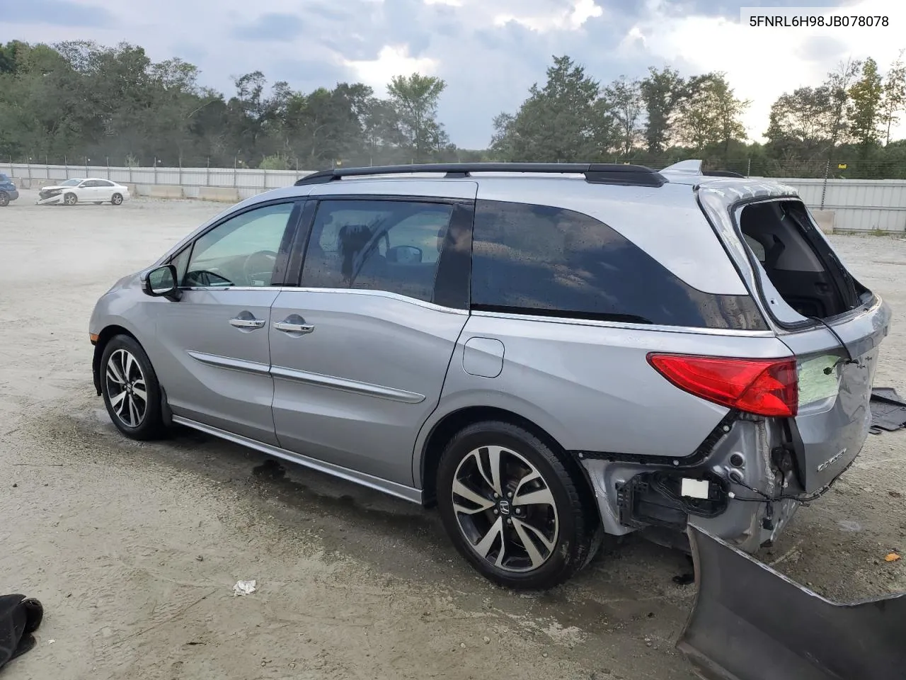 2018 Honda Odyssey Elite VIN: 5FNRL6H98JB078078 Lot: 69284844