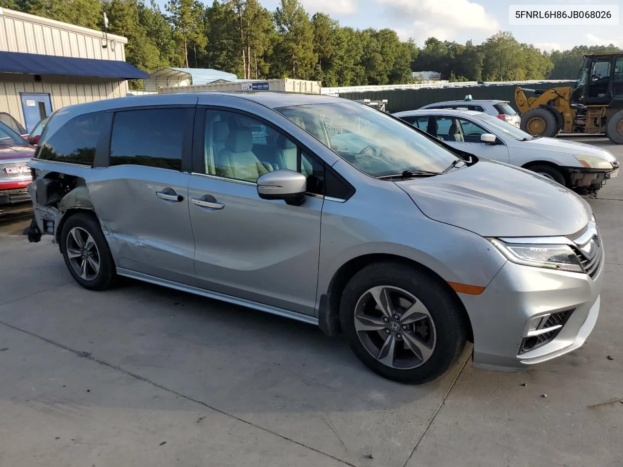 5FNRL6H86JB068026 2018 Honda Odyssey Touring