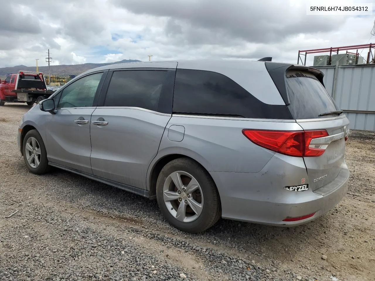 2018 Honda Odyssey Exl VIN: 5FNRL6H74JB054312 Lot: 69866854