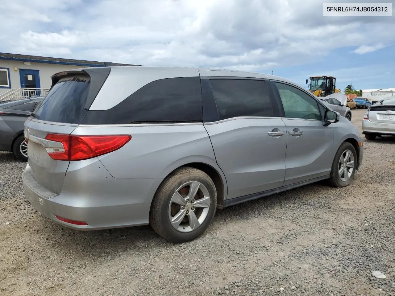 2018 Honda Odyssey Exl VIN: 5FNRL6H74JB054312 Lot: 69866854