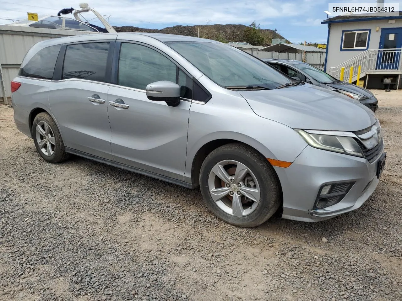 2018 Honda Odyssey Exl VIN: 5FNRL6H74JB054312 Lot: 69866854