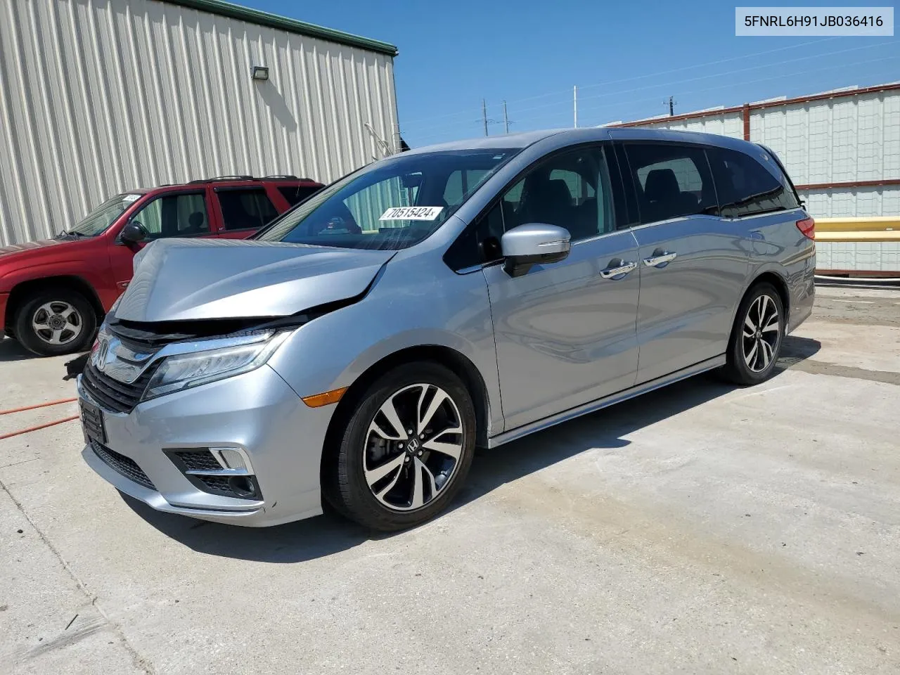 5FNRL6H91JB036416 2018 Honda Odyssey Elite