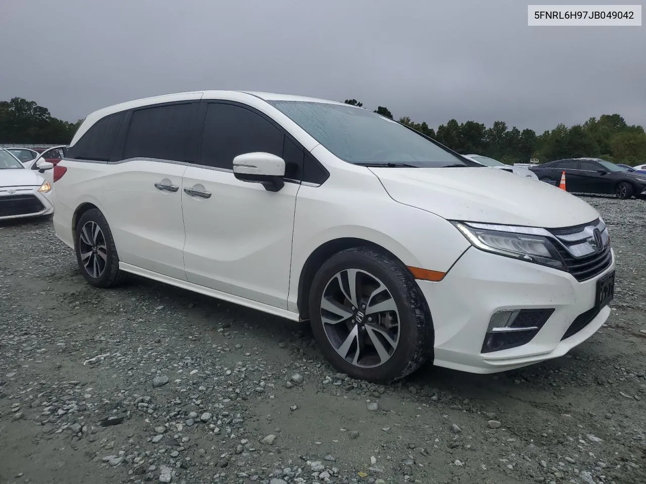 2018 Honda Odyssey Elite VIN: 5FNRL6H97JB049042 Lot: 71004374