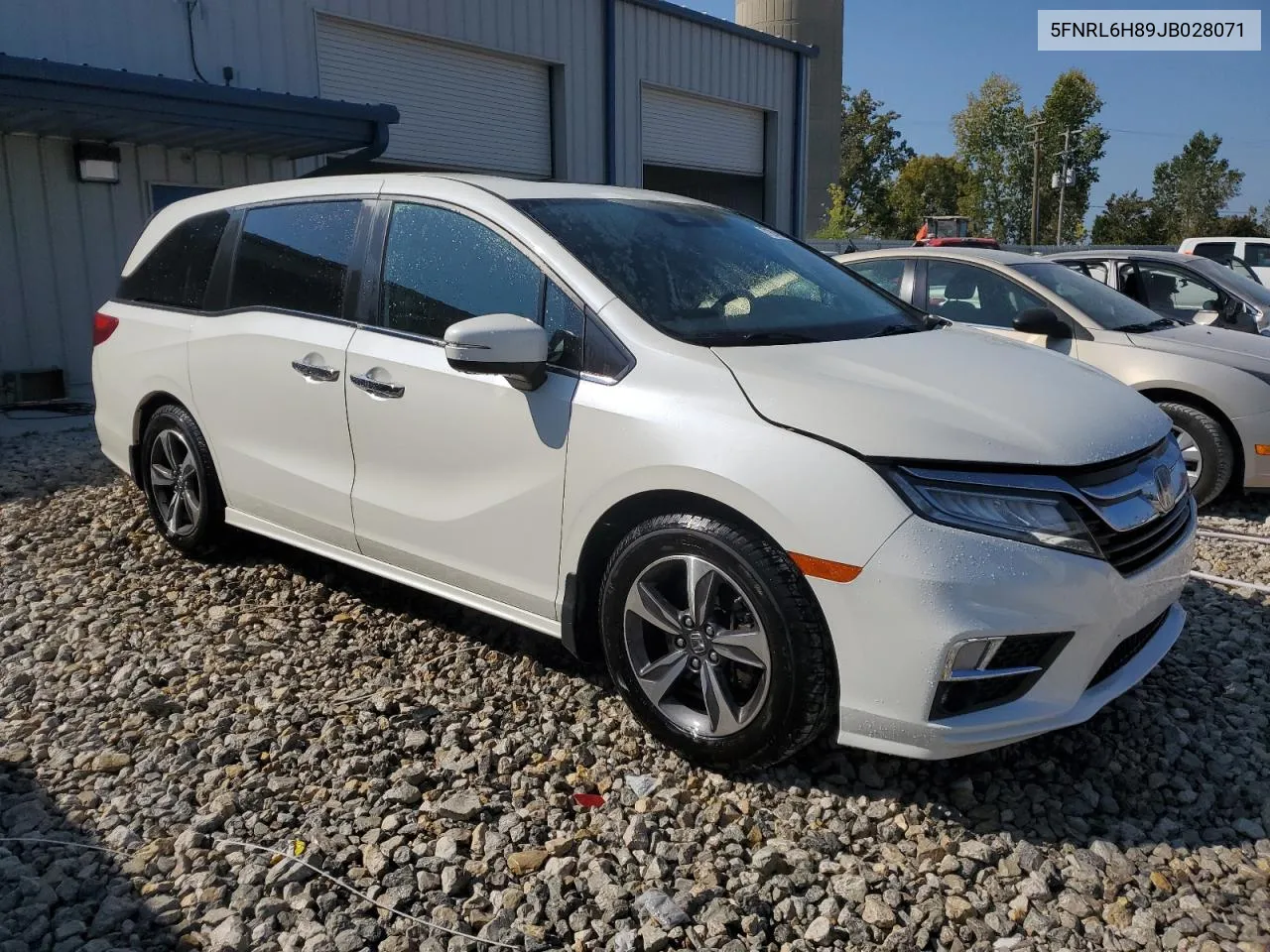 2018 Honda Odyssey Touring VIN: 5FNRL6H89JB028071 Lot: 71814844