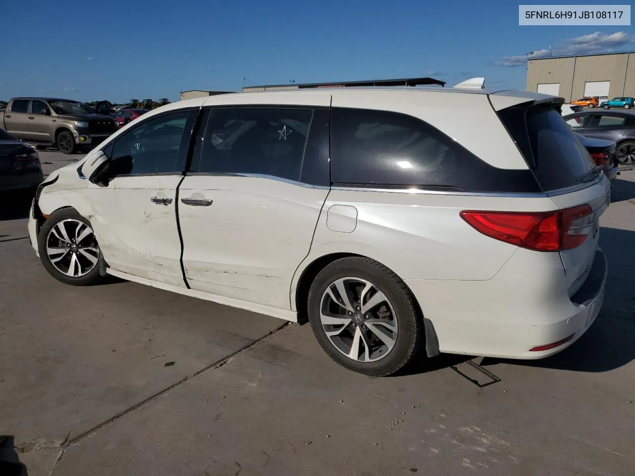 2018 Honda Odyssey Elite VIN: 5FNRL6H91JB108117 Lot: 71891734