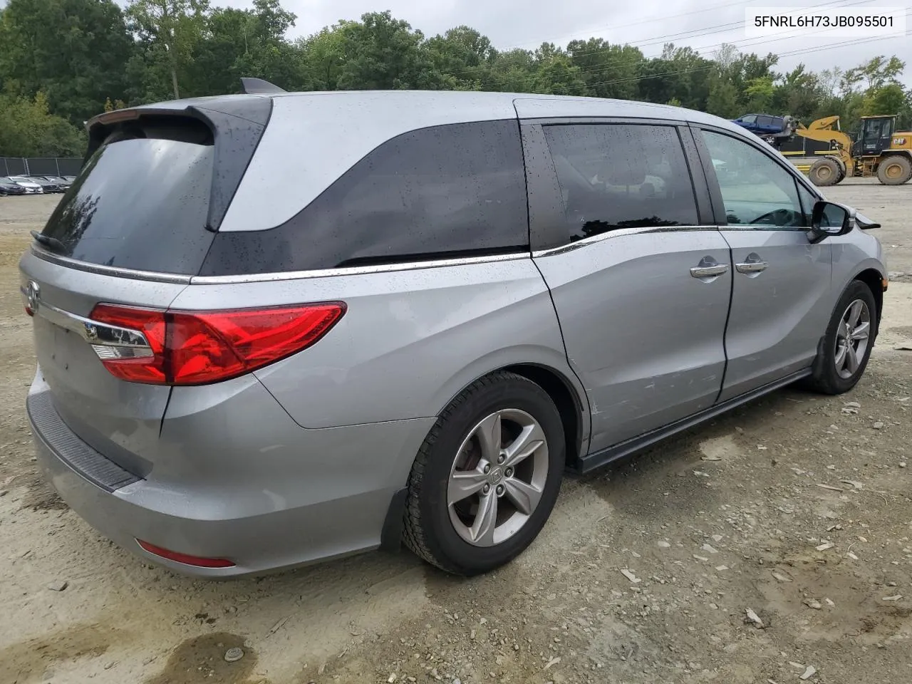 2018 Honda Odyssey Exl VIN: 5FNRL6H73JB095501 Lot: 71940884