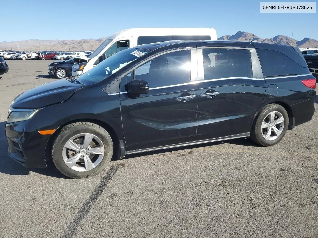 2018 Honda Odyssey Exl VIN: 5FNRL6H78JB073025 Lot: 73214164