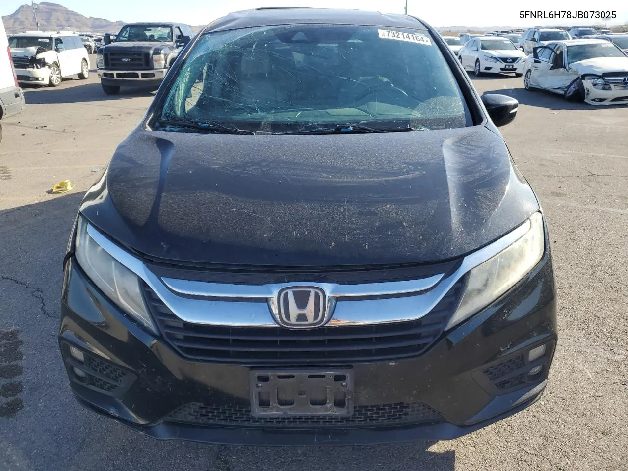 5FNRL6H78JB073025 2018 Honda Odyssey Exl