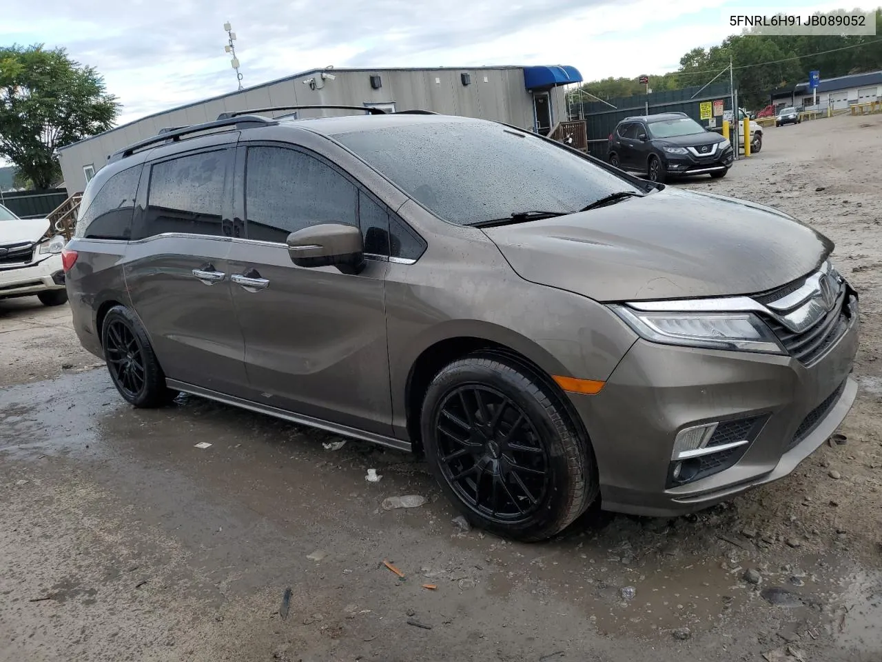 2018 Honda Odyssey Elite VIN: 5FNRL6H91JB089052 Lot: 73296664