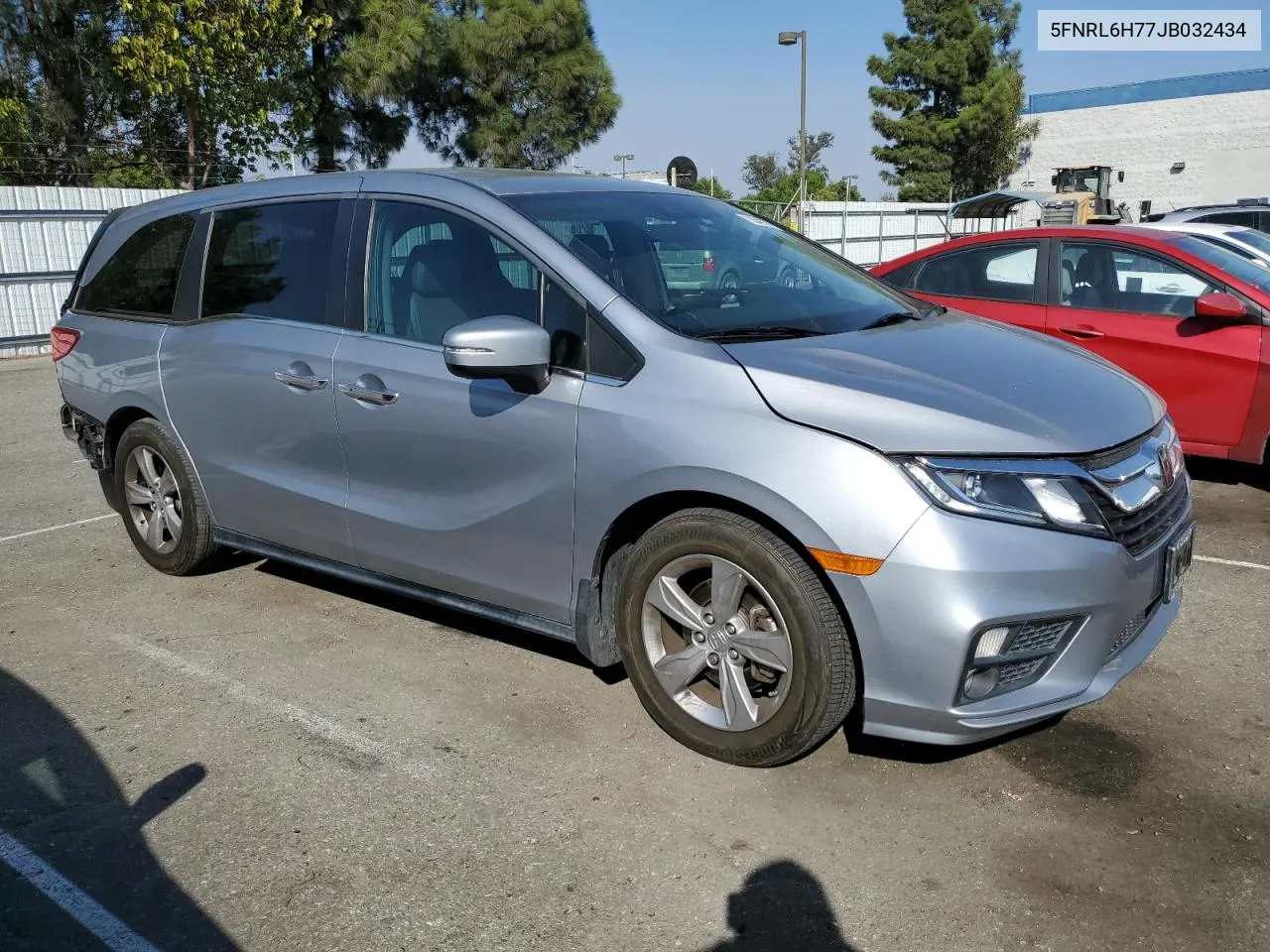 2018 Honda Odyssey Exl VIN: 5FNRL6H77JB032434 Lot: 73549784