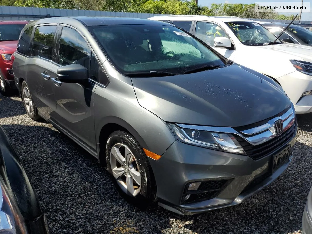 2018 Honda Odyssey Exl VIN: 5FNRL6H70JB046546 Lot: 73654424