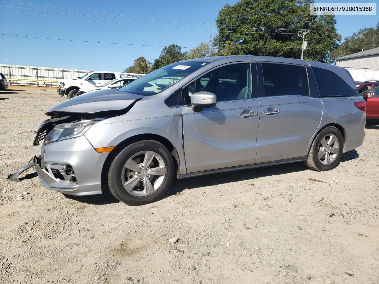 2018 Honda Odyssey Exl VIN: 5FNRL6H79JB015358 Lot: 75709134