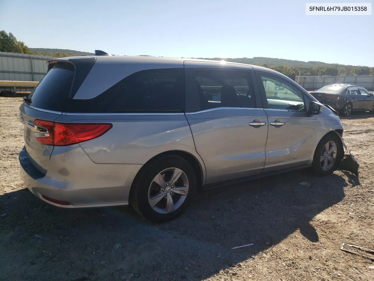 2018 Honda Odyssey Exl VIN: 5FNRL6H79JB015358 Lot: 75709134