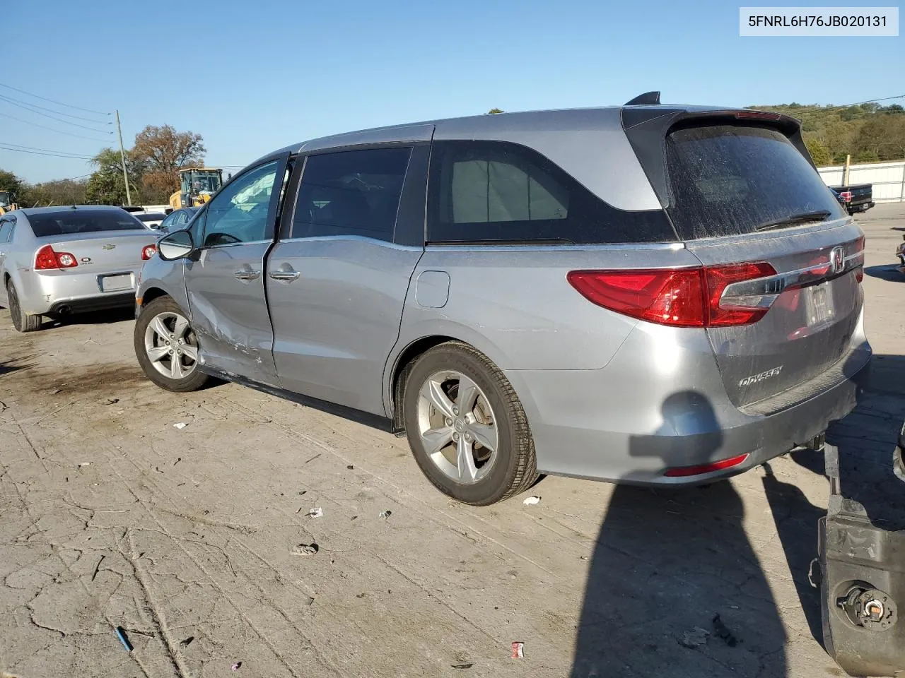 2018 Honda Odyssey Exl VIN: 5FNRL6H76JB020131 Lot: 75786904