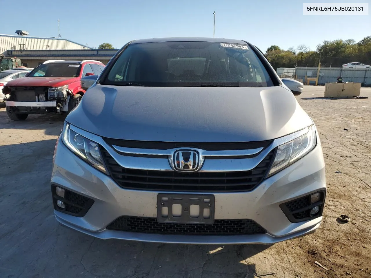 5FNRL6H76JB020131 2018 Honda Odyssey Exl