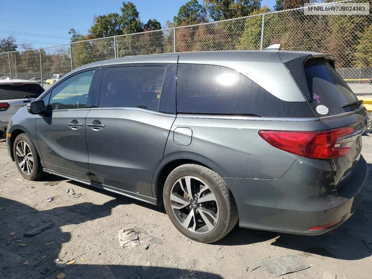 5FNRL6H97JB024383 2018 Honda Odyssey Elite