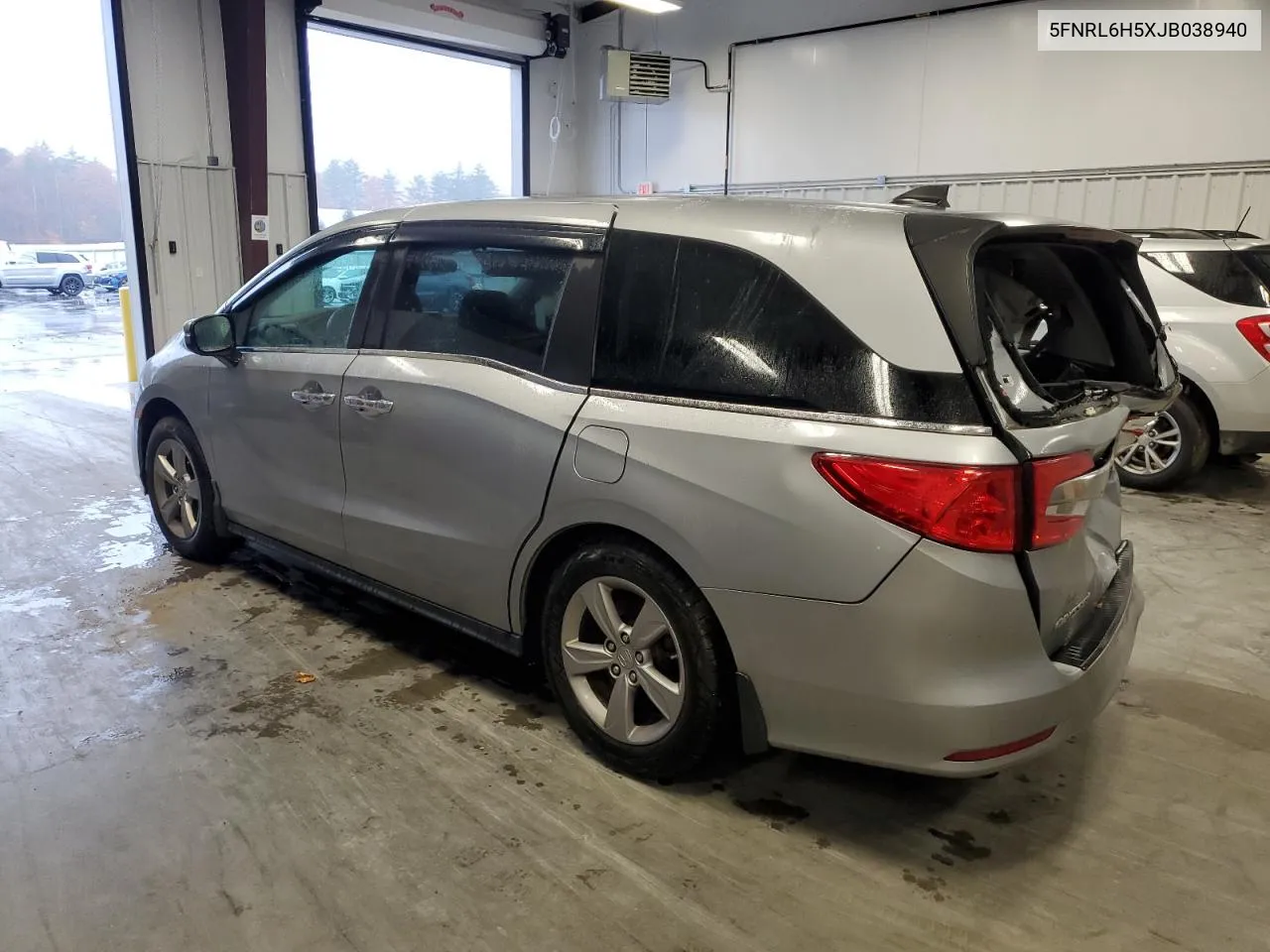 2018 Honda Odyssey Ex VIN: 5FNRL6H5XJB038940 Lot: 78182384