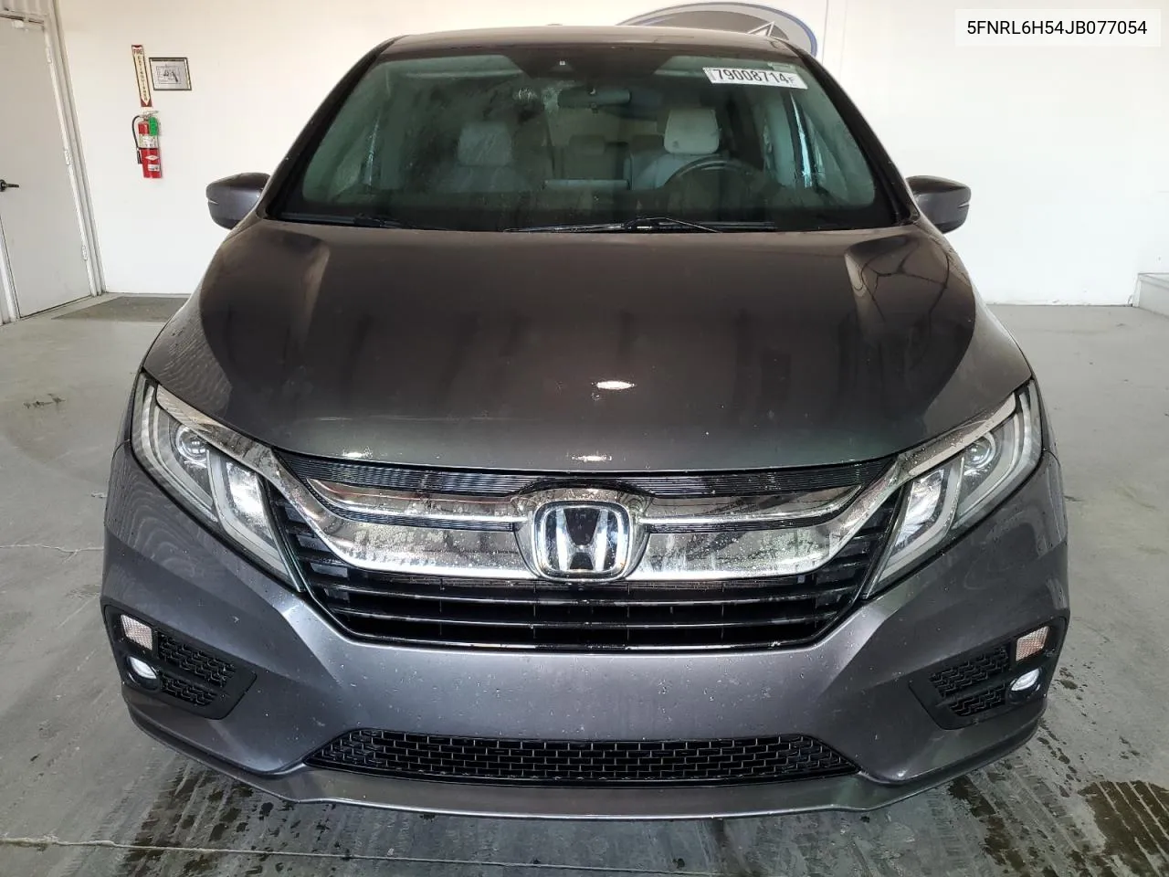 2018 Honda Odyssey Ex VIN: 5FNRL6H54JB077054 Lot: 79008714