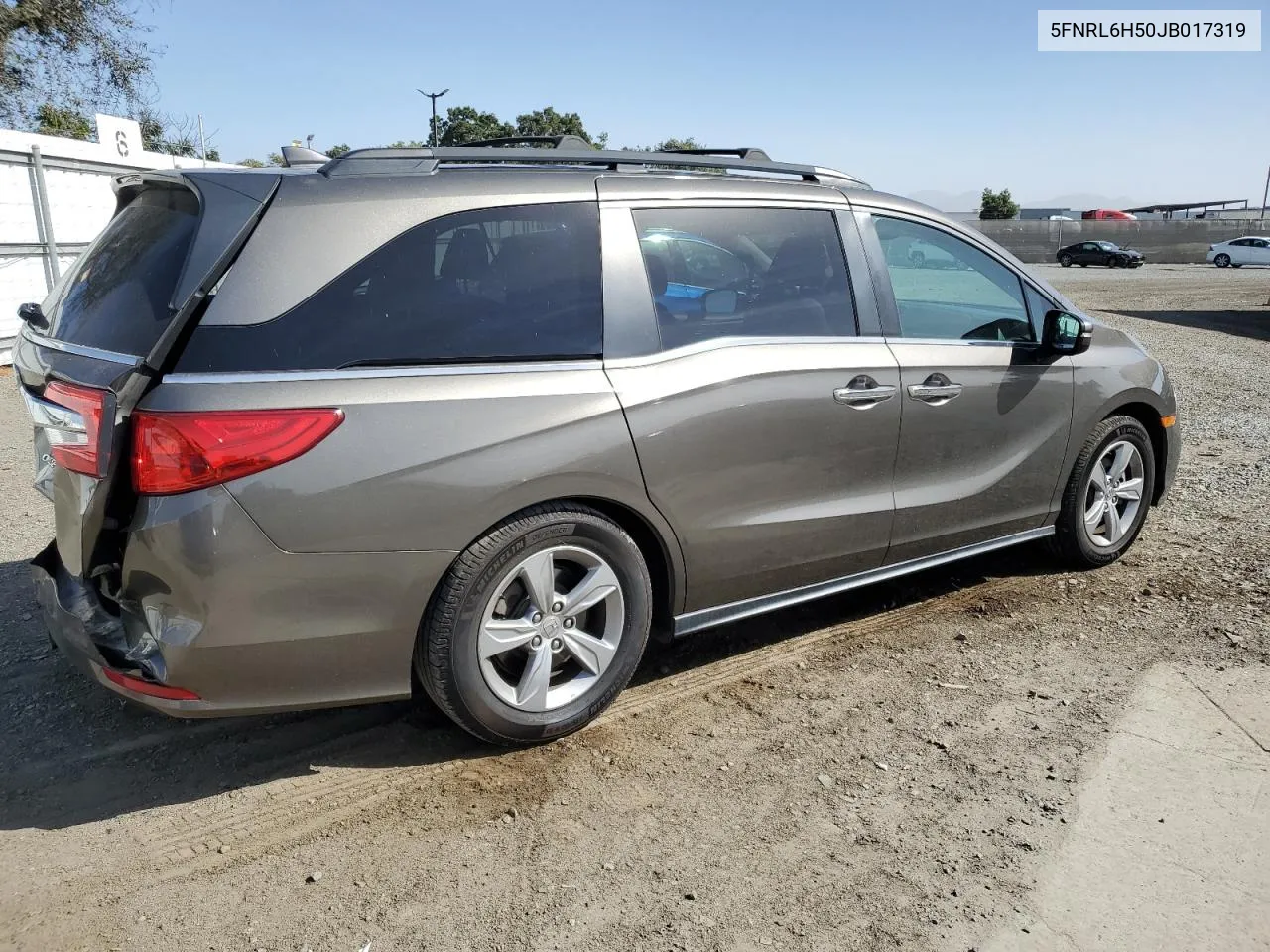 2018 Honda Odyssey Ex VIN: 5FNRL6H50JB017319 Lot: 79320624