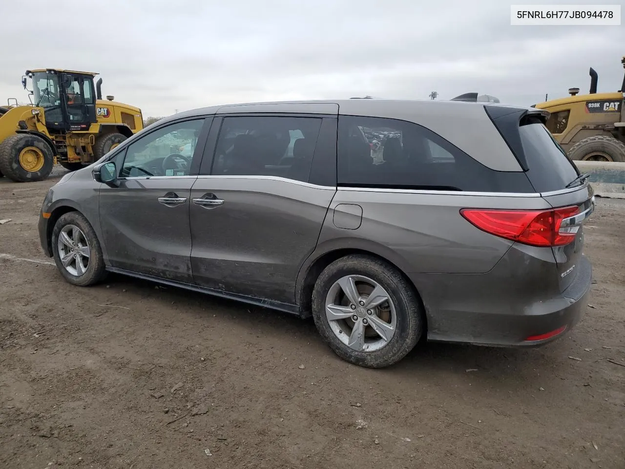 2018 Honda Odyssey Exl VIN: 5FNRL6H77JB094478 Lot: 80783714