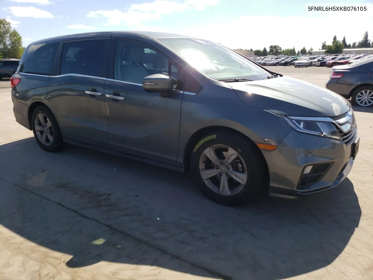 5FNRL6H5XKB076105 2019 Honda Odyssey Ex