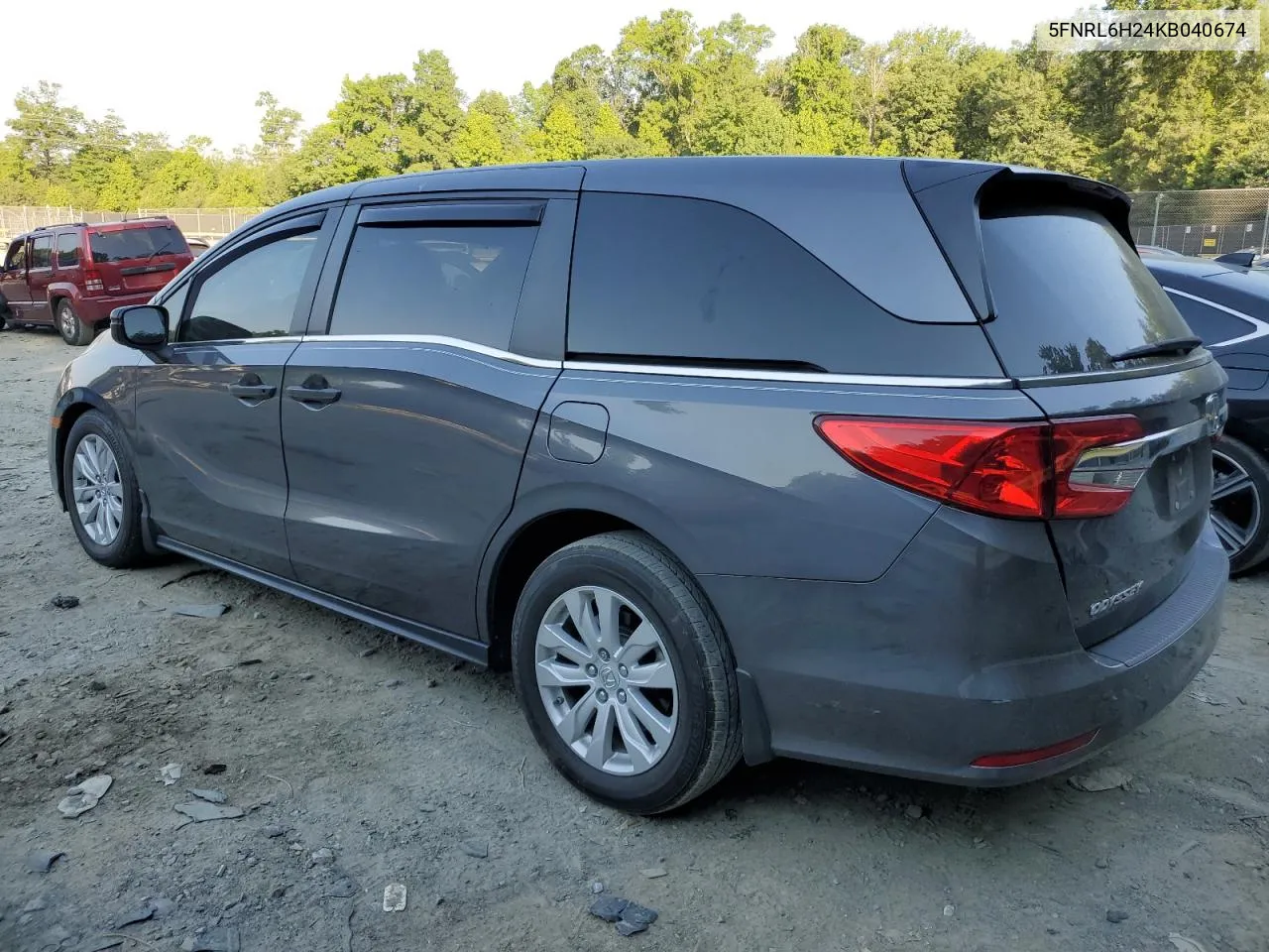 2019 Honda Odyssey Lx VIN: 5FNRL6H24KB040674 Lot: 58979824