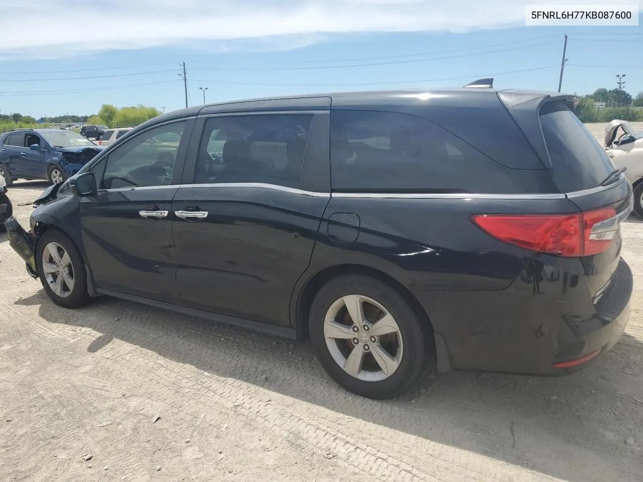 2019 Honda Odyssey Exl VIN: 5FNRL6H77KB087600 Lot: 61705524