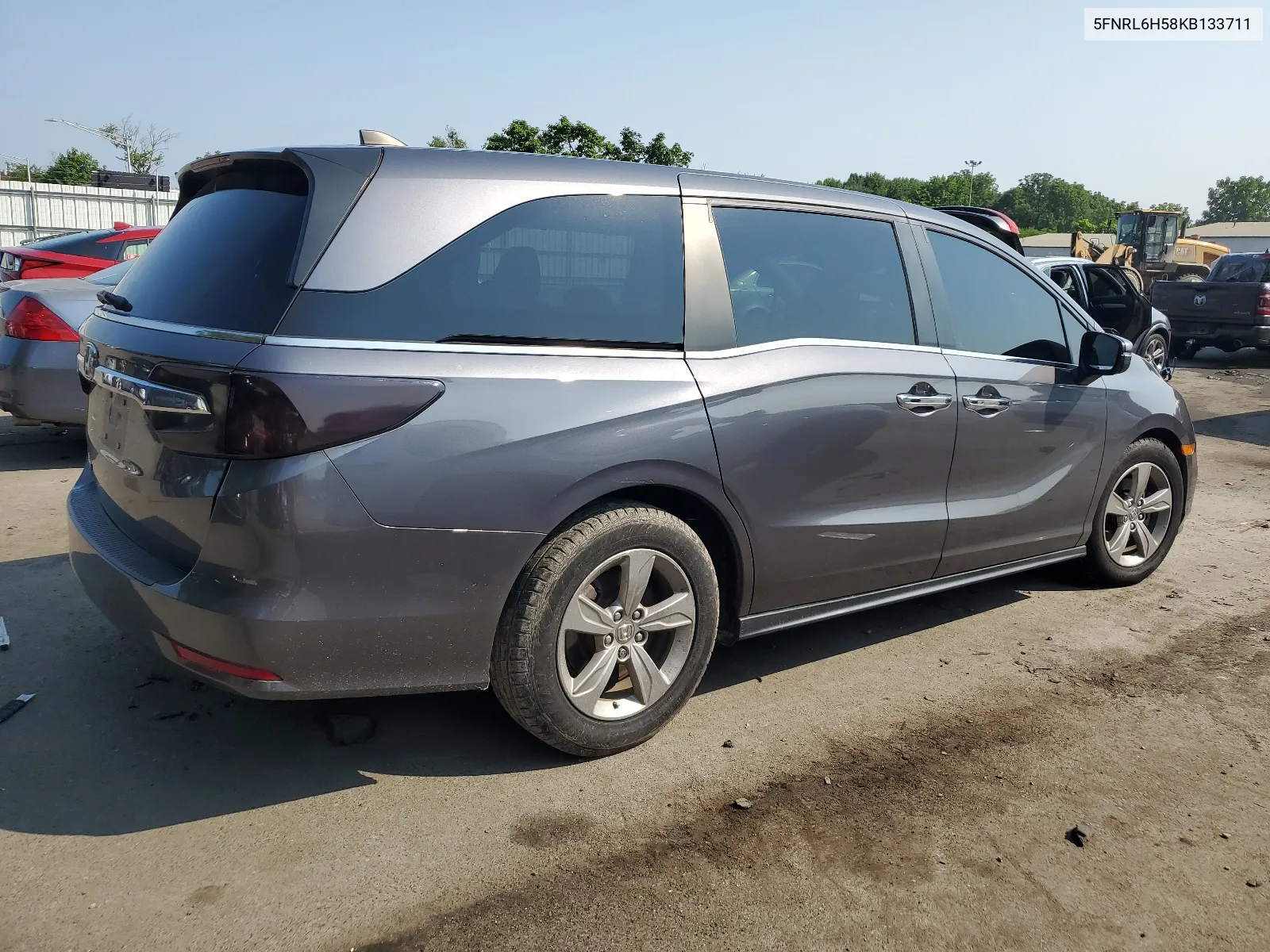 5FNRL6H58KB133711 2019 Honda Odyssey Ex