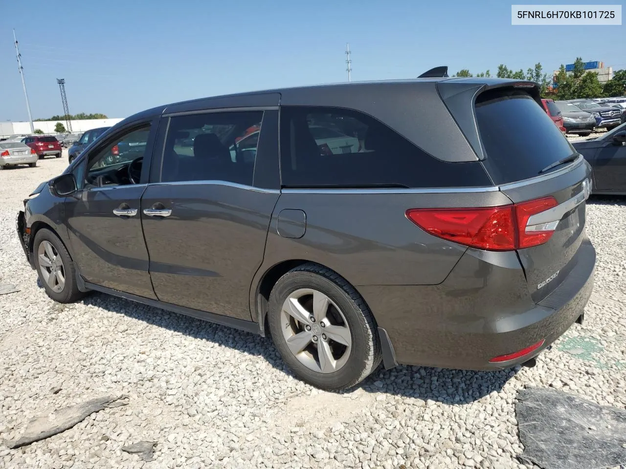 5FNRL6H70KB101725 2019 Honda Odyssey Exl