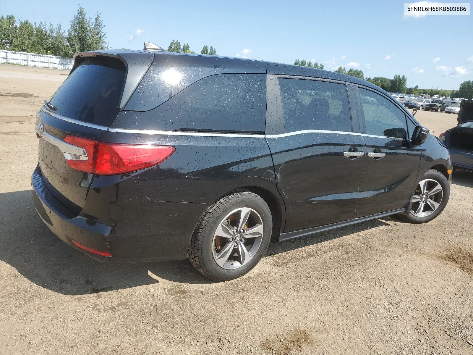 2019 Honda Odyssey Exl VIN: 5FNRL6H68KB503886 Lot: 67068134