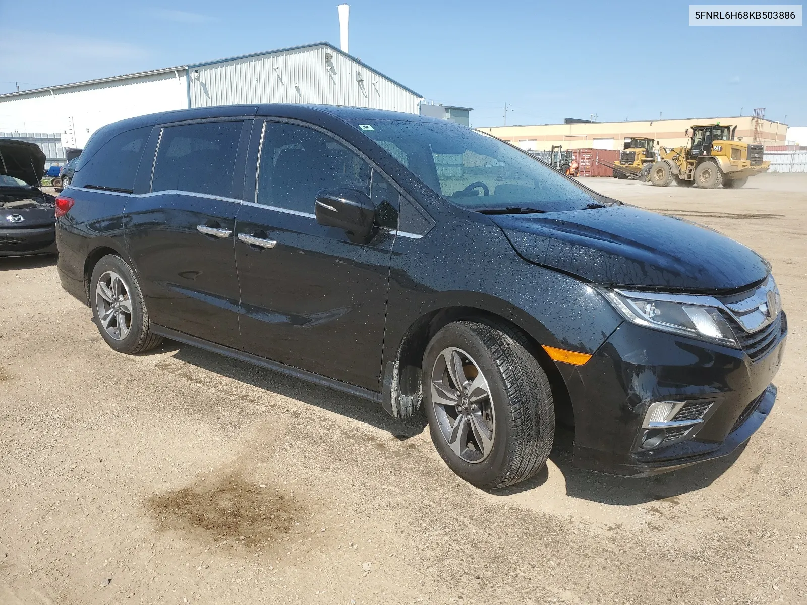 2019 Honda Odyssey Exl VIN: 5FNRL6H68KB503886 Lot: 67068134