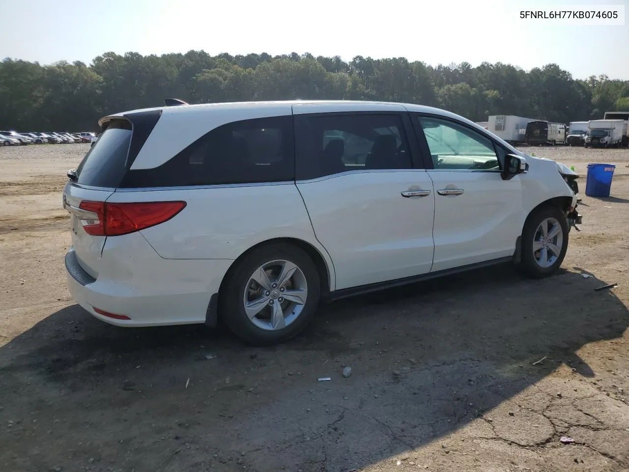 5FNRL6H77KB074605 2019 Honda Odyssey Exl