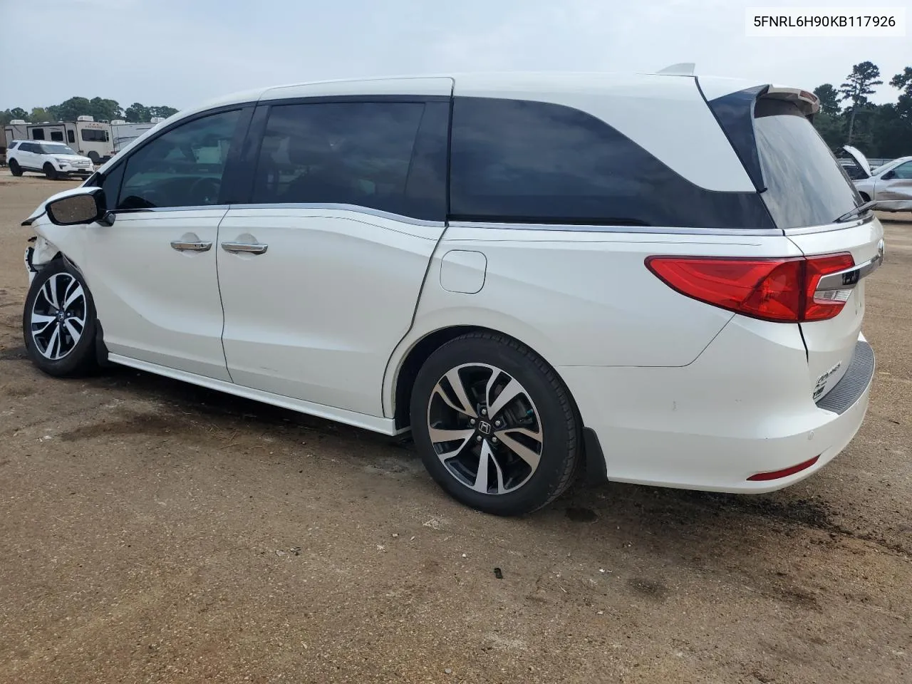 2019 Honda Odyssey Elite VIN: 5FNRL6H90KB117926 Lot: 68628634