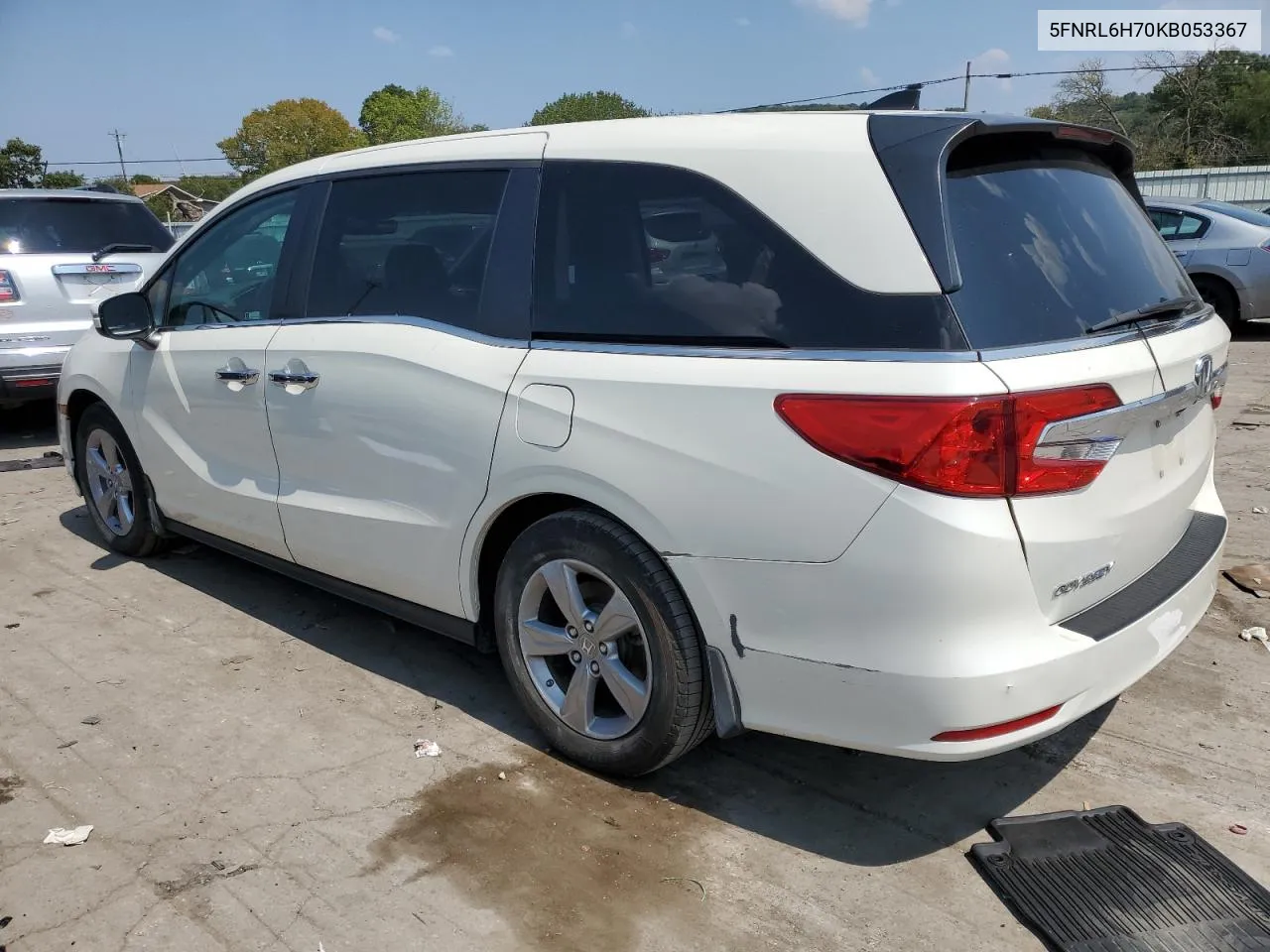 5FNRL6H70KB053367 2019 Honda Odyssey Exl