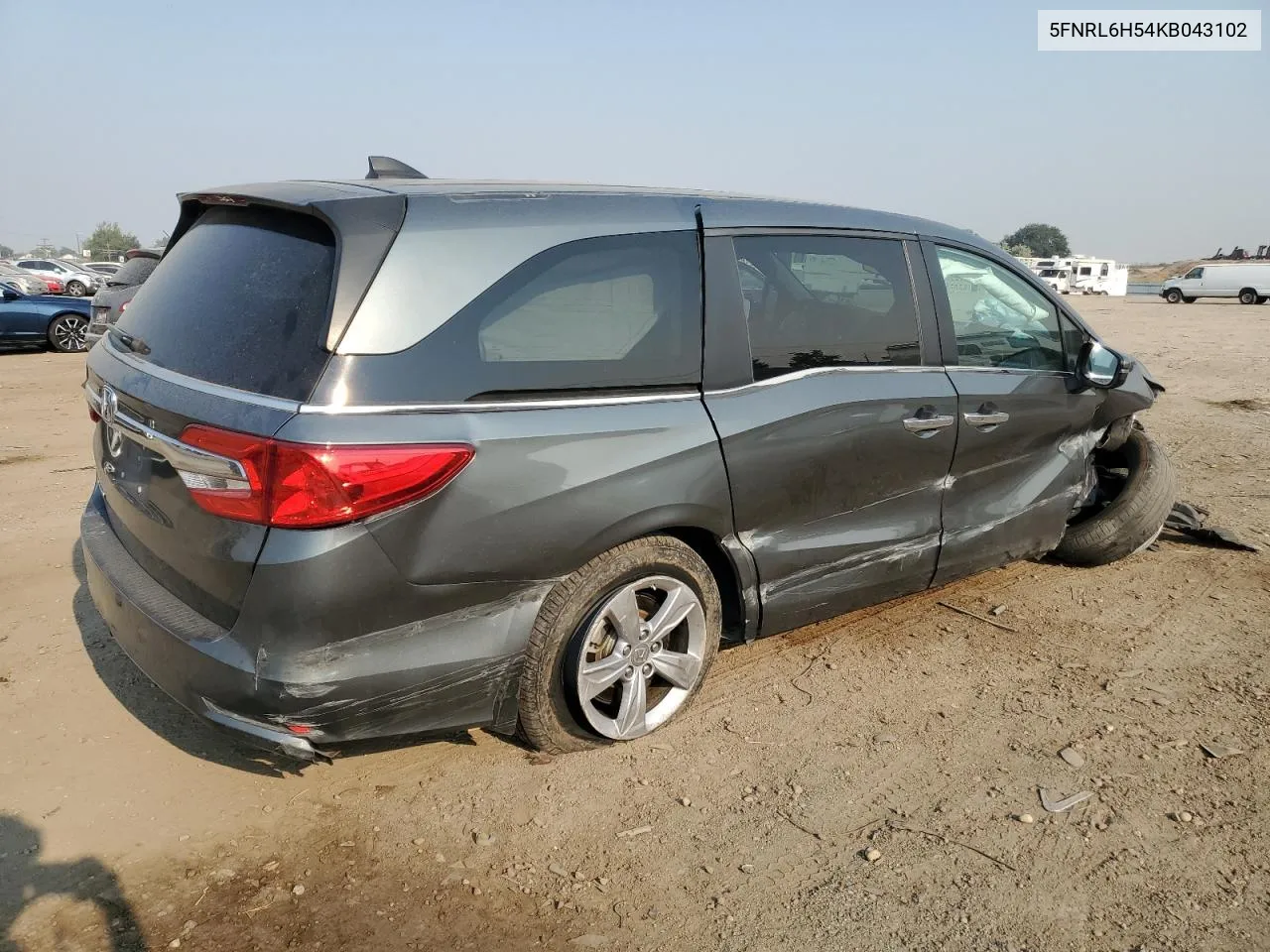 5FNRL6H54KB043102 2019 Honda Odyssey Ex