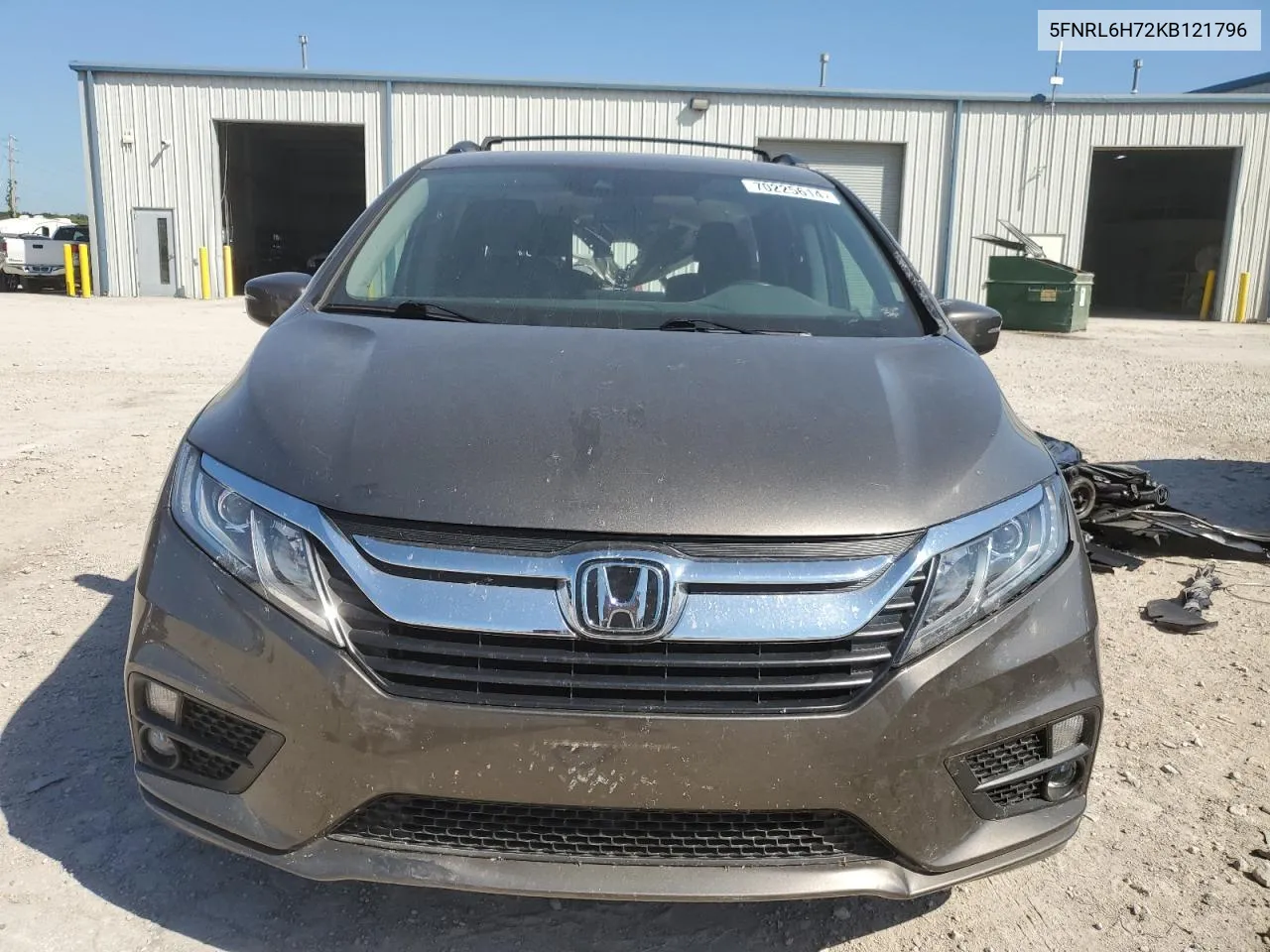 5FNRL6H72KB121796 2019 Honda Odyssey Exl