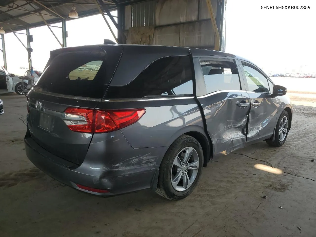 5FNRL6H5XKB002859 2019 Honda Odyssey Ex