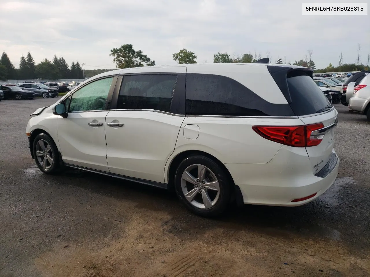 2019 Honda Odyssey Exl VIN: 5FNRL6H78KB028815 Lot: 71486454