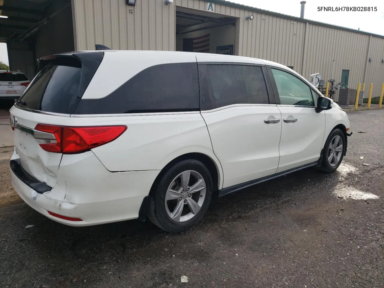 5FNRL6H78KB028815 2019 Honda Odyssey Exl